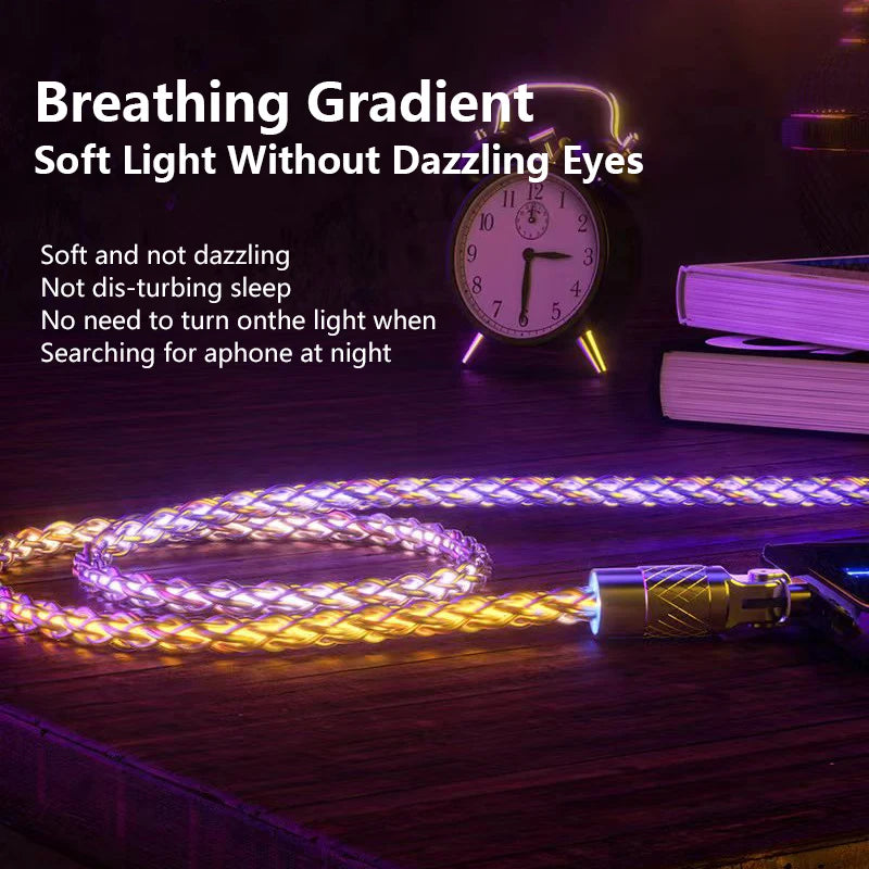 120W RGB Fast Charging Cable